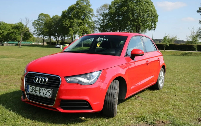 Audi A1 cena 41900 przebieg: 63677, rok produkcji 2012 z Głowno małe 667